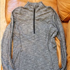 Lululemon Run Briskly Half Zip
